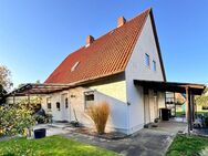 - Kauf statt Miete - Charmantes Einfamilienhaus mit großem Garten in Petershagen-Lahde! - Petershagen