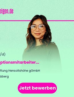 Rezeptionsmitarbeiter (m/w/i) - Sulzberg