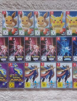 Switch Pokemon Spiele - Pikachu Evoli Purpur Leuchtende Perle Strahlender Diamant Schwert Mystery Dungeon Retterteam DX - Feuchtwangen
