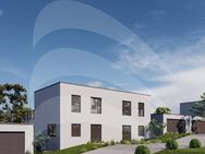 KfW40 Neubau: Gehobene Doppelhaushälfte mit viel Platz im Baugebiet Antesberger Berg - Neuburg (Inn)