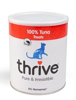 Thrive! Gefriergetrocknete Snacks Maxi Tube Thunfisch - Sparpaket 2 x 180 g