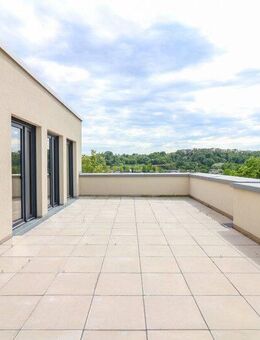 Penthouse-Traum in Erstbezug: stilvolle Dachgeschosswohnung mit Weitblick und großzügiger Terrasse - Bad Friedrichshall