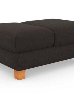 sit&more Polsterhocker Dundee, mit Klappfunktion, Federkern und hochwertigen Massivholzfüßen