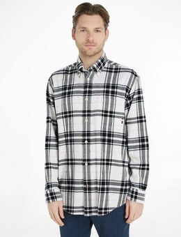 Tommy Hilfiger Langarmhemd TONAL TARTAN SHIRT