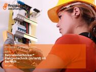 Betriebstechniker* Elektrotechnik (m/w/d) im Bereich Infrastrukturanlagen - Lahr (Schwarzwald)
