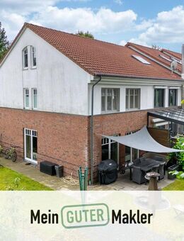 Viel Platz für Familie & Alltag: Gepflegtes Reihenendhaus mit 5 Zimmern, Garten & Carport in Syke - Syke