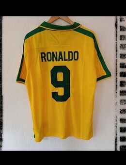 Brasil Fußballtrikot Ronaldo Retro 1997 Größe XL - Wiehl