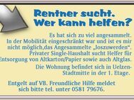 Rentner sucht Helfer - Uelzen