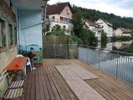 Schönes großes Appartment für ca.8 Personen, möbiliert mit Terrasse und Stellplatz in Calw,WM - Calw