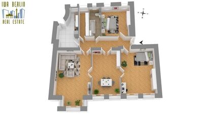 Attraktives Investment am Charlottenburger Schloss - VERMIETETE 4-Zimmer-Eigentumswohnung