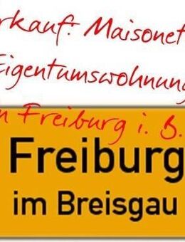 neuer Kaufpreis Kapitalanlage - Eigentumswohnung - Maisonette - in Freiburg i. B. - Wiehre - Freiburg (Breisgau)