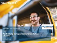 Ausbildung zum professionellen Fahrer (m/w/d) - Stadtroda