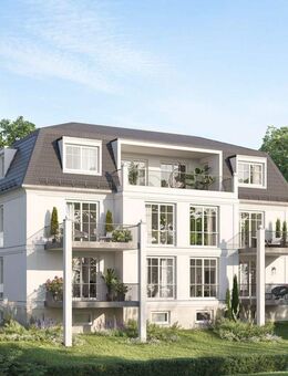 Bau läuft – Ihr neues Zuhause wartet! 3-Zimmer-Wohnung mit idyllischem Grünblick in exklusiver Lage - Nördlingen
