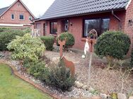 Top gepflegtes 4 Zimmer-Haus mit wunderschönem Garten, Kamin, Carport und Garage! - Lintig