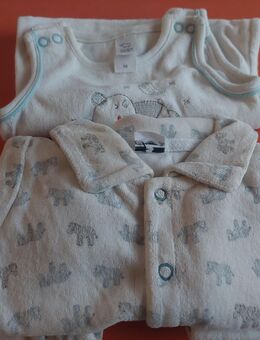 🐘 Kuscheliges Baby-Set (2-teilig) Frottee / Fleece Gr. 56 - Eppstein