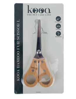 kooa Bambus-Fellschere L - L 16 x B 6,8 x H 1,2 cm
