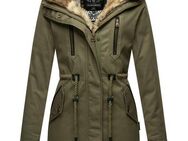 Navahoo Winterjacke Diamond Designer Winterjacke mit Teddyfell gefüttert
