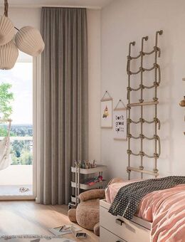 3-Zi.-Eck-Whg. mit 2 Bädern, offener Küche und umlaufendem Balkon - München