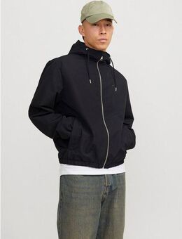 Jack & Jones Blouson JJELEGACY LIGHT JACKET HOOD NOOS mit Logo Schriftzug