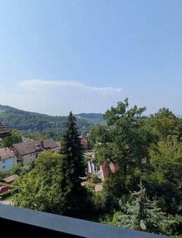 Gemütliche 2-Zimmer-Wohnung mit herrlichem Ausblick, EBK, Kellerabteil, Balkon und Tiefgarage! - Sasbachwalden