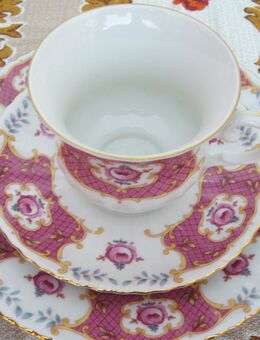 Seltmann Weiden "Royal China" 2x Tasse, Untertasse, Kuchenteller - Krefeld
