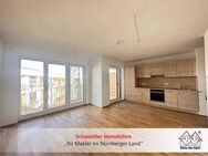Erstbezug: NEUBAU-1-Zimmer-Komfort-Wohnung mit großem Balkon und EBK in top Citylage von Nürnberg - Nürnberg