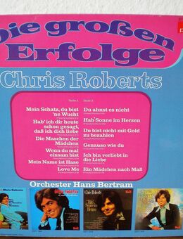 Chris Roberts-Die großen Erfolge-Vinyl-LP,1972 - Linnich