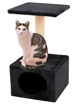 Karlie Basic Line Kratzbaum „Amethyst“ – NEU, Schwarz, kompakt - Berlin