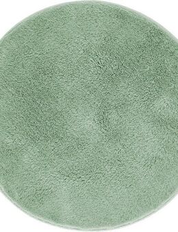 Andiamo Badematte Florida, Höhe 23 mm, rutschhemmend beschichtet, fußbodenheizungsgeeignet, schnell trocknend, Polyester, rund, Uni Farben, besonders weich, auch als 2er Set erhältlich