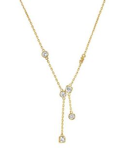 MICHAEL KORS Kette mit Anhänger Schmuck Geschenk Silber 925 Halsschmuck BRILLIANCE, mit Zirkonia (synth)