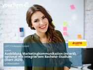 Ausbildung Marketingkommunikation (m/w/d), optional mit integriertem Bachelor-Studium (Start 2025) - Wiesbaden