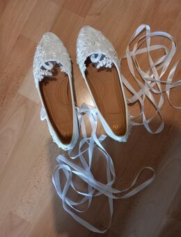 Flache Brautschuhe - Bobingen