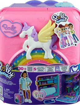 Polly Pocket Spielwelt Pollyville Urlaub im Rollkoffer