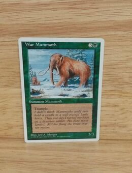 Magic The Gathering-Sammelkarte-War Mammoth-2 - Nörvenich