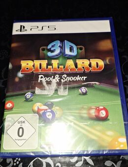 3D BILLARD POOL & SNOOKER PLAYSTATION 5 NEU UND OVP - Düsseldorf Zentrum