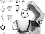 KENWOOD Küchenmaschine Titanium Chef Baker KVC85.594SI, 1200 W, 5 l Schüssel, inkl. umfangreiches Zubehör, mit integrierter EasyWeigh Waage