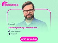 Abteilungsleitung UserHelpDesk (m/w/d) - Gütersloh