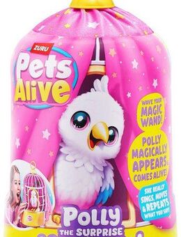 ZURU Spielfigur Pets Alive, Polly the Surprise Magic Bird