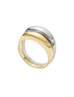 Fossil Fingerring Schmuck Geschenk Edelstahl ELLIS