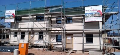 Neubau kurzfristig bezugsfertig! Doppelhaushälfte in schönster Lage- ruhig als Niedrigernergiehaus mit Erstbezug !!!