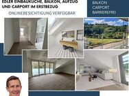 Über den Dächern von Oberkirch! Gehobene 2-Zi-DG-Wohnung, mit EBK, Balkon, Carport und Aufzug - Oberkirch