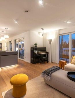 Cooles Wohlfühlambiente: Familiengerechte 4-Zimmer-Wohnung mit Design-Ästhetik - München