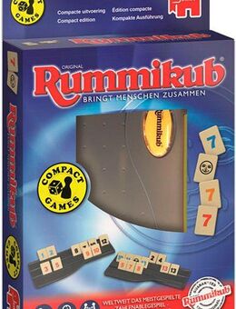 Jumbo Spiele Spiel Rummikub Reise im Etui, Reisespiel