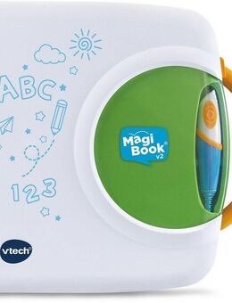 Vtech® Kindercomputer MagiBook v2, Interaktives Lernbuchsystem, mit 2 Lernbüchern