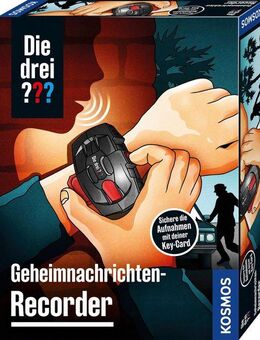 Kosmos Experimentierkasten Die drei ??? Geheimnachrichten-Recorder