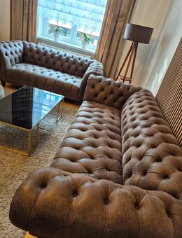 Chesterfield Designer Sofa 3er 2er und hocker - Hannover
