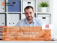 (Junior) Consultant (m/w/d) im Bereich Corporate Finance mit Schwerpunkt Nachhaltigkeitsberichterstattung - München