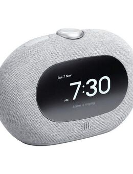 JBL Horizon 3 Bluetooth-Radiowecker mit DAB/DAB+/UKW Uhrenradio (Digitalradio (DAB), FM-Tuner, 5,00 W, USB-C-Ladeanschluss zum Laden von Smartphones oder anderen USB-Geräten)