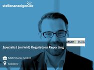 Specialist (m/w/d) Regulatory Reporting - Koblenz