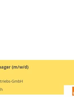 Projektmanager (m/w/d) - Rheinbach